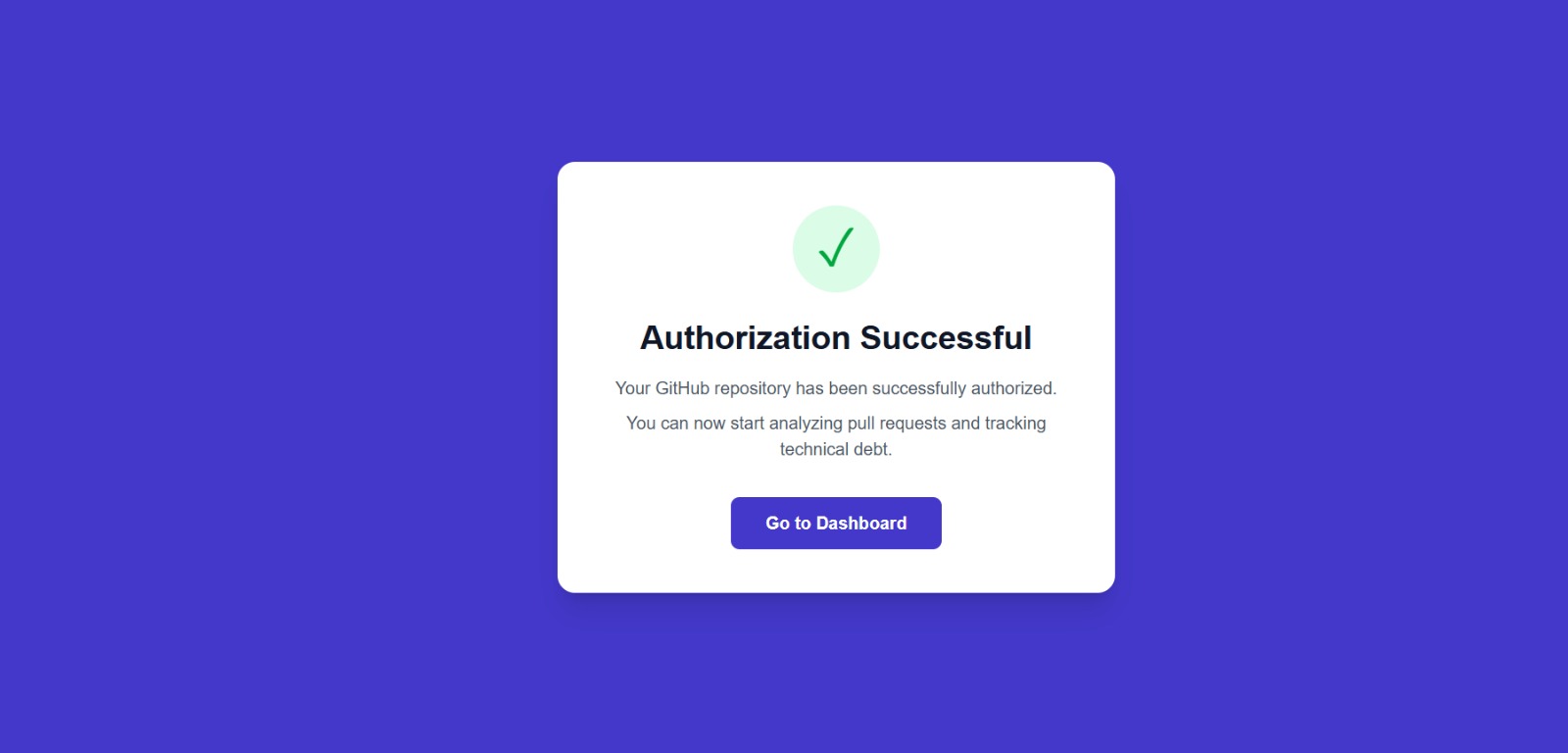 Authorization Success