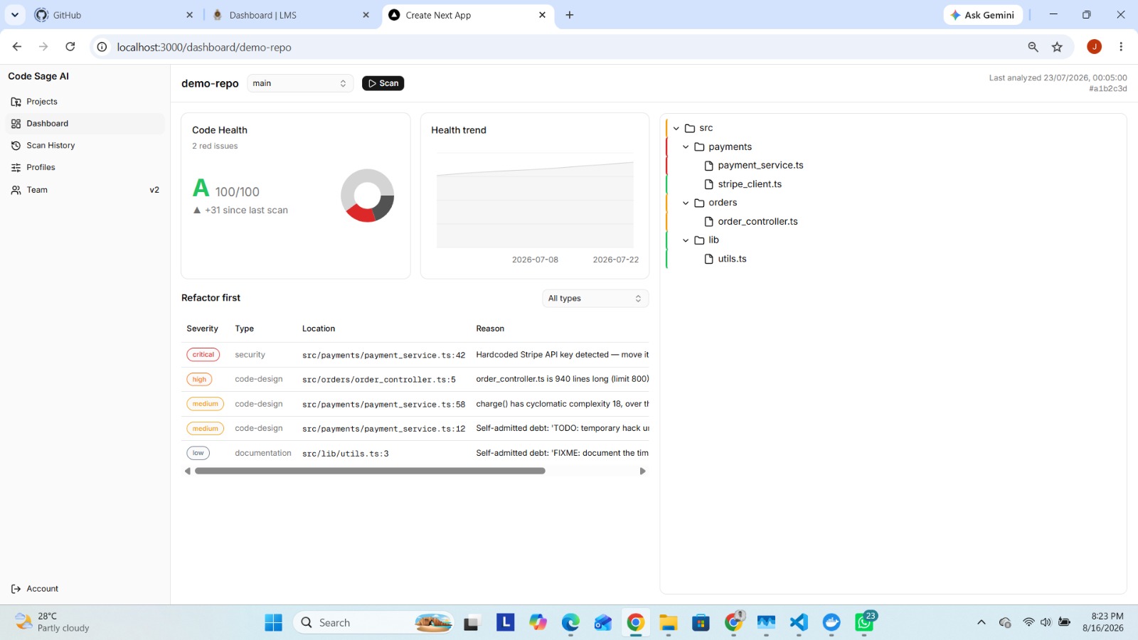 Screenshot 2 Codesage Ai