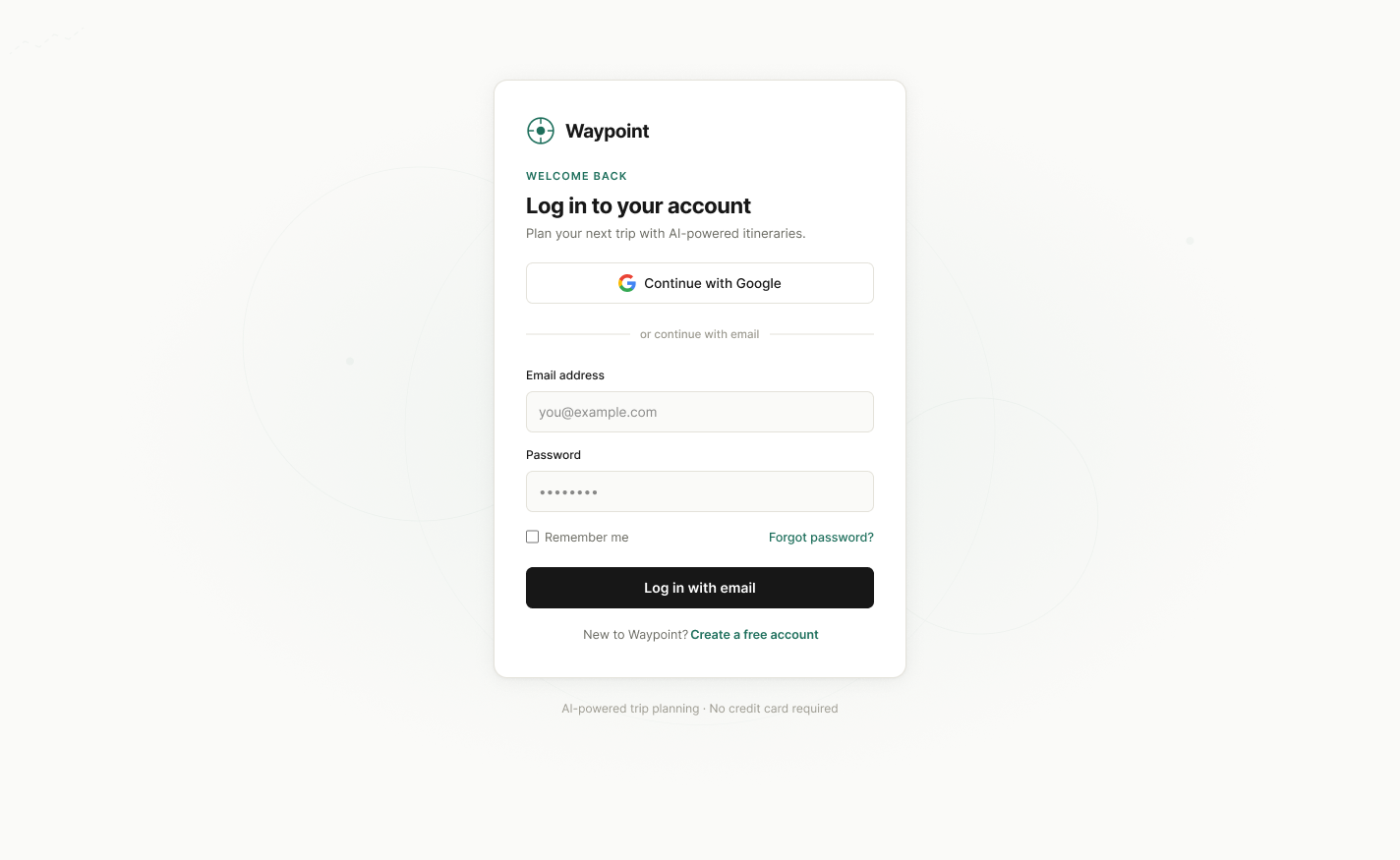 Login